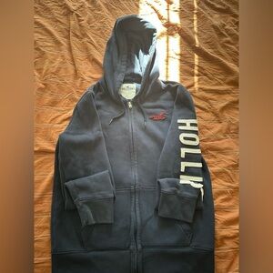 Hollister Blue Cotton Hoodies & Sweatshirts